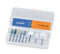 Promed Natural Manicure Set, Modellage, Nail Drill Bits Set, 9 Pieces nail drill bits for Electric Nail File/Drill