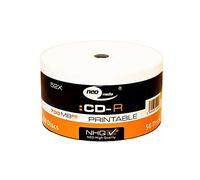 Promedia Supplies Neo Media CD-R Full Face Inkjet Printable 52x - Pack of 50