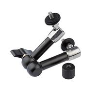 ProMediaGear A12 7" Variable Magic Friction Extension Arm with 1/4"-20 Male to Female Converter