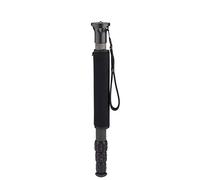 ProMediaGear TR34M 34 Series Carbon Fiber Monopod with Reversible 1/4"-20 and 3/8"-16 Threaded Adapter, 34mm Diameter, 50 lb Payload, Max Height: 63"