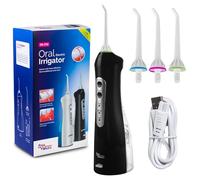 Promedix PR-770 Cordless Irrigator Oral Dental Care 3 Modes of Operation IPX7 High Water Pressure 4 Tips