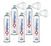 Promedix PR-994 Portable Oxygen Inhaler 12L in a Can 99.4% with Mouthpiece (5)