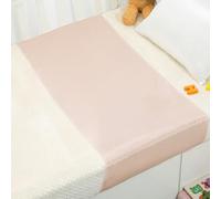 PROMEED 100% Mulberry Silk Crib Sleeve for Baby Hair Loss Prevention, Premium 23 Momme Natural Silk Bassinet Slip for Bassinets/Cradles/Cots/Cribs (Champagne)