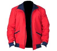 PROMENADE CHIC Coastal Lifeguard Beach life Style Lightweight Bomber Jacket