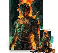 Prometheus Ascendant︰ Forged in Divine Fire 1000 Piece Jigsaw Puzzles for Adults Brain Tease Toy Relax Time Perfect Cut Memorable Gift (38x26cm)