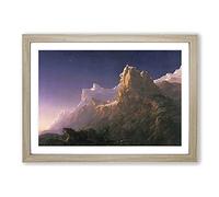Prometheus Bound by Thomas Cole Framed Print | A2 Oak Framed Wall Art | Ready to Hang | Modern Nature Picture | Living Room Bedroom Lounge Office