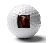 Prometheus Carrying Fire Greek Myth Personalized Golf Balls Gifts for Men Golfers Distance Straighter Shots