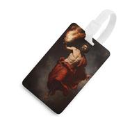 Prometheus Carrying Fire Greek Myth Travel Luggage Tag Suitcase Identifiers Tags Carryon Backpack