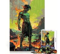 Prometheus︰ Guardian of Primordial Flame Jigsaw Puzzle 1000 Piece for Adults Strong Logic Toy Anxiety Relief Clear Edge Festival Gift (38x26cm)