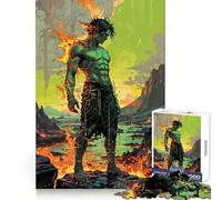 Prometheus︰ Guardian of Primordial Flame Jigsaw Puzzles for Adults1000 Pieces Think Smart Toy Family Bond Accurate Cut Seasonal Gift (50x75cm)