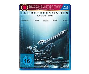 Prometheus to Alien: The Evolution: Prometheus / Alien / Aliens / Alien 3 / Alien: Resurrection