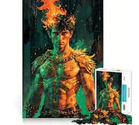 Prometheus Unbound︰ Keeper of Sacred Flame 1000 Piece Jigsaws for Adults Puzzle Intellect Toy Relaxing Fun Quality Cut Fine Art Piece (38x52cm)