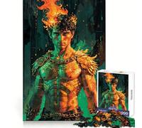 Prometheus Unbound︰ Keeper of Sacred Flame Jigsaw Puzzles for Adults1000 Pieces Boost Memory Soothing Fun Premium Cut Thoughtful Gift (38x26cm)