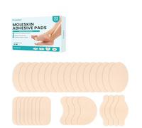 Promifun 32 Count Moleskin Tape for Feet, Mole Skin Blister Prevention Pads