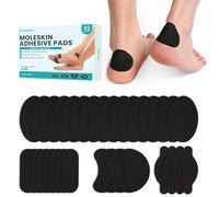 Promifun 32 Count Moleskin Tape for Feet, Mole Skin Blister Prevention Pads