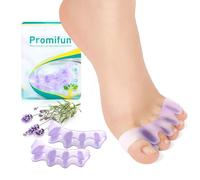 Promifun Toe Spacers for Women - 6 Pack Toe Separators for Correct Toes - Toe Spreaders with Lavender Extract for Gifts - Walking, Running & Yoga Practice