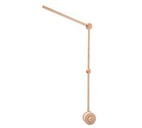 Promise Babe Wooden Crib Mobile Arm Holder - Adjustable DIY Baby Mobile Stand Bracket Holder for Hanging Bed Bell Wind Chimes Nursery Deco