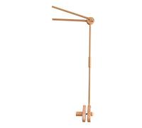 Promise Babe Wooden Rocket Mobile for Baby Cot, Changing Table & Playpen - DIY Mobile Holder Frame with Music Box & Wind Chime