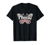 Promise Butterfly - Personalized Cute Name Word Art T-Shirt