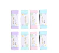 PROMISE FLOURISH Eraser Box of 8 Pcs, Single Package Mini Erasers, Rubber Learning Tools Rubber for School Home Office