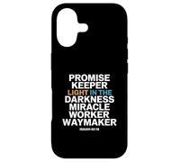 Promise Keeper Light In The Darkness Miracle Worker Waymaker Case for iPhone 17