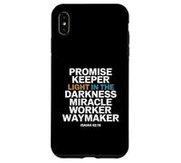 Promise Keeper Light In The Darkness Miracle Worker Waymaker Case for iPhone XS Max
