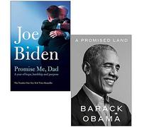 Promise Me Dad By Joe Biden & A Promised Land By Barack Obama 2 Books Collection Set