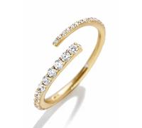 Promise Ring to Self White Gold Wedding Band Ladies 9K Au375 Size N 1/2 White Rectangle; Round Moissanite Stackable for Mother Modern