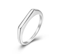 Promise Rings That Don'T Turn Your Finger Green, Wedding Rings for Her Stainless Steel Silver Size L 1/2 Narrow 2.3mm Engraved for Women Wedding