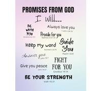 Promises From God: A Bible Study Journal for Scripture Reflection, Notes, Prayer & Faith Growth