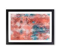 Promises in Abstract Framed Print | A2 Black Framed Wall Art | Ready to Hang | Abstract Fantasy Picture | Living Room Bedroom Lounge Office