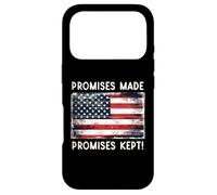 Promises Made Promises Kept Trump USA Flag Distressed Case for iPhone 17 Pro