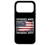 Promises Made Promises Kept Trump USA Flag Distressed Case for iPhone 17 Pro Max