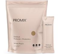 ProMix Nutrition Debloat Prebiotics and Probiotics, Bloating relief for Women, Gut cleanse detox for Men and Immune Support - White Peach - 30 Servings (Pack of 30)