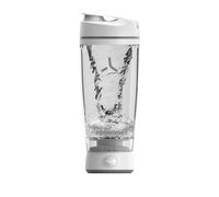 PROMIXX Original Electric Shaker Bottle 600ml, Battery Mixer, White | Battery-Powered Vortex Cup For Smooth Protein Shakes, BPA-Free, Easy-Clean Mixer For Supplements On The Go