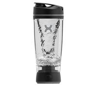 Promixx Original Shaker Bottle - Battery-powered for Smooth Protein Shakes - BPA Free, 600ml Cup (Black)