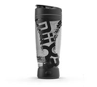 Promixx Original Shaker Bottle (MiiXR Edition) - Battery-powered for Smooth Protein Shakes - BPA Free, 600ml Cup (Black/Grey)