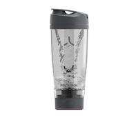Promixx Pro Electric Shaker Bottle - 600ml - USB-C Rechargeable Vortex Protein Mixer with X-Blade Technology & Supplement Storage - BPA-Free Easy-Cleaning Shaker for Fitness & Travel - Graphite Gray