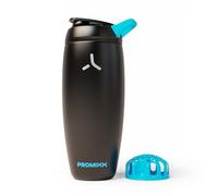 Promixx Pursuit Insulated Shaker Bottle - 700ml Double-Wall Stainless Steel Protein Mixer with Snap-Fit Agitator for Smooth Ice-Cold Shakes - Leak-Proof Gym Shaker Cup for Fitness - Black