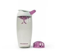 Promixx Pursuit Protein Shaker Bottle - 760ml Silent Snap-Fit Mixer for Lump-Free Shakes - Leak-Proof BPA-Free Ecozen Gym Shaker with Measurement Marks for Fitness and Travel - Seagrass Green