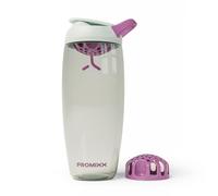Promixx Pursuit Protein Shaker Bottle - 950ml Silent Snap-Fit Mixer for Lump-Free Shakes - Leak-Proof BPA-Free Ecozen Gym Shaker with Measurement Marks for Fitness and Travel - Seagrass Green