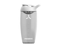 Promixx PURSUIT Protein Shaker Bottle New Edition - Premium Sports Bottles for Protein Mixes and Supplement Shakes - Easy Clean, Durable Protein Shaker Cup, 700ml, Ceramic White