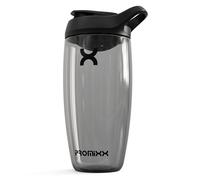 Promixx PURSUIT Protein Shaker Bottle New Edition - Premium Sports Bottles for Protein Mixes and Supplement Shakes - Easy Clean, Durable Protein Shaker Cup, 700ml, Stealth Black