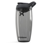 Promixx PURSUIT Protein Shaker Bottle New Edition - Premium Sports Bottles for Protein Mixes and Supplement Shakes - Easy Clean, Durable Protein Shaker Cup, 700ml, Graphite Gray