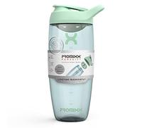 Promixx Pursuit Protein Shaker Bottle - Premium Shaker for Protein Shakes - Lifetime Durability, Leakproof, Odourless - 950ml / 32oz (Seagrass Green)