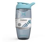 Promixx Pursuit Protein Shaker Bottle - Premium Shaker for Protein Shakes - Lifetime Durability, Leakproof, Odourless - 700ml / 24oz (Ocean Calm Blue)
