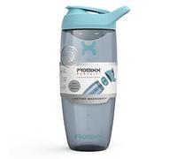 Promixx Pursuit Protein Shaker Bottle - Premium Shaker for Protein Shakes - Lifetime Durability, Leakproof, Odourless - 950ml / 32oz (Ocean Calm Blue)