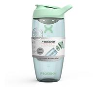 Promixx Pursuit Protein Shaker Bottle - Premium Shaker for Protein Shakes - Lifetime Durability, Leakproof, Odourless - 700ml / 24oz (Seagrass Green)