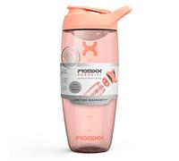 Promixx Pursuit Protein Shaker Bottle - Premium Shaker for Protein Shakes - Lifetime Durability, Leakproof, Odourless - 950ml / 32oz (Coral)