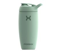 Promixx Pursuit Shaker Bottle Insulated Stainless Steel Water Bottle and Blender Cup, 550ml, Seagrass Green